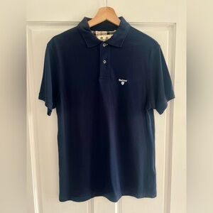 Barbour Blue Polo Shirt Classic Design